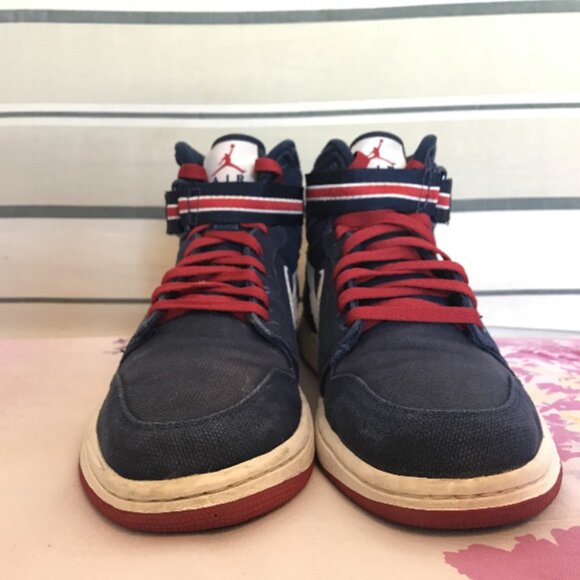 9.5/10 Size 10.5 - Air Jordan 1 High Strap ‘Olympic’ - 342132-461 - Picture 2 of 5